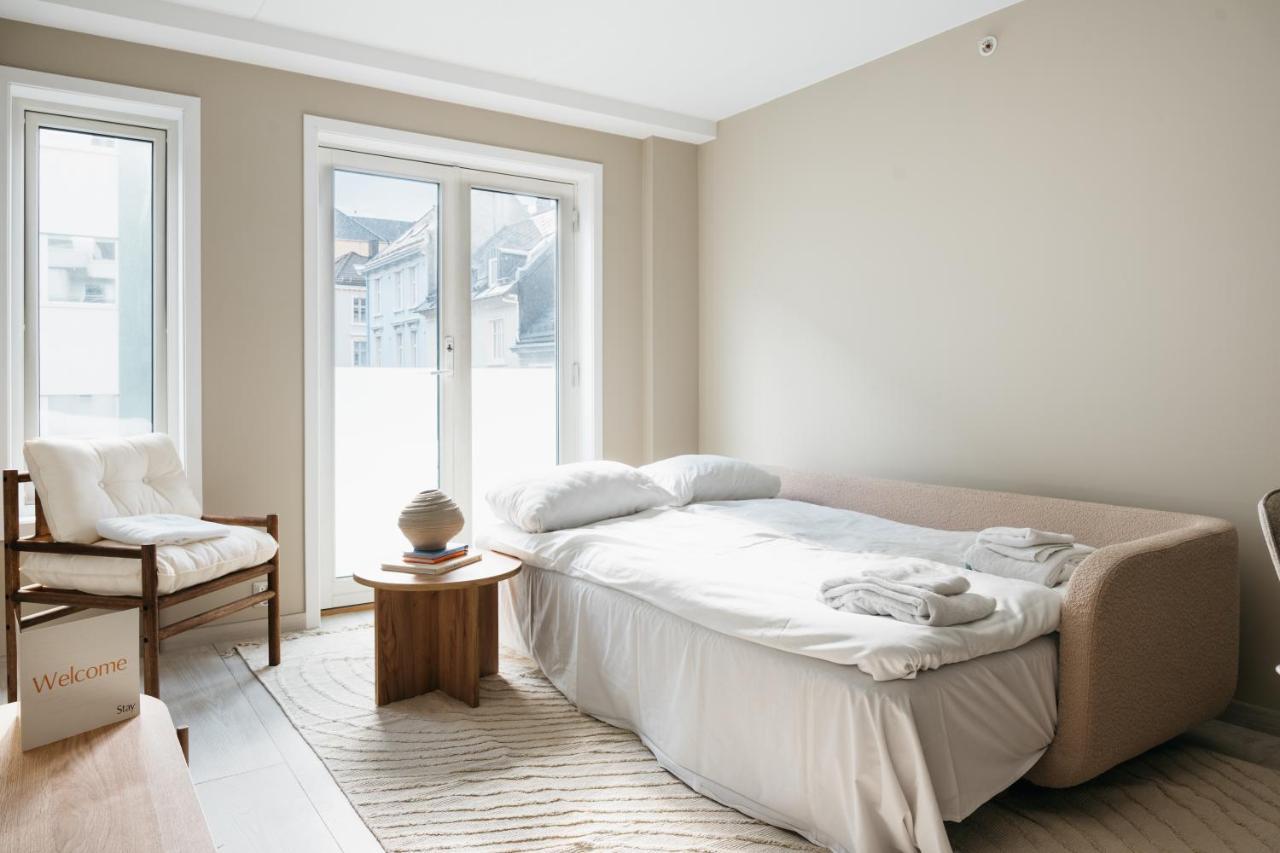 Stay Urban - Stylish Scandinavian Gem With French Balcony Bergen Exteriör bild